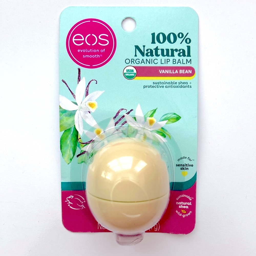 🎈NEW EOS 100% Natural Organic Lip Balm Sphere - Vanilla Bean | 0.25 oz